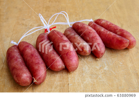 Sausage, Asian Food, Dried Food, Fat - Nutrient, Sausage, Asian Food, Dried Food, Fat - Nutrient, 63880969