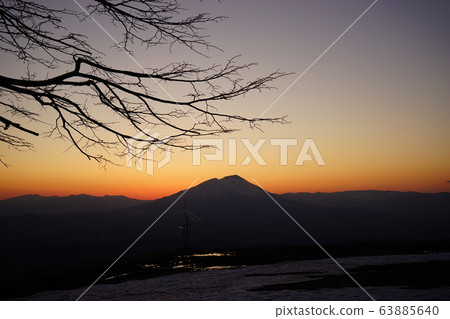 Sunset seen from Mt. 63885640