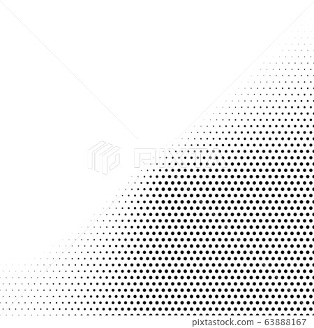 Abstract halftone background in black and white. Dotted vector pattern Abstract halftone background in black and white. Dotted vector pattern 63888167