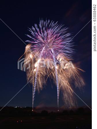 Fireworks in toride 63888462