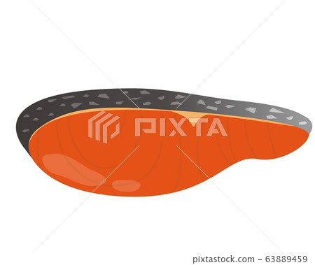 Salmon salmon fillet salmon vector - Stock Illustration [63889459] - PIXTA
