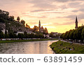 Sunset in salzburg 63891459