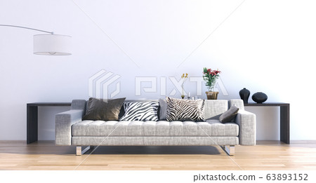 Modern interior design furniture background chair 63893152