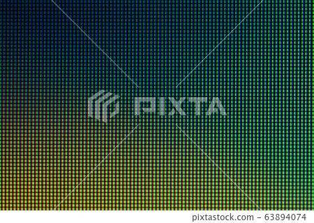 LED lights from LED computer monitor screen display panel 63894074