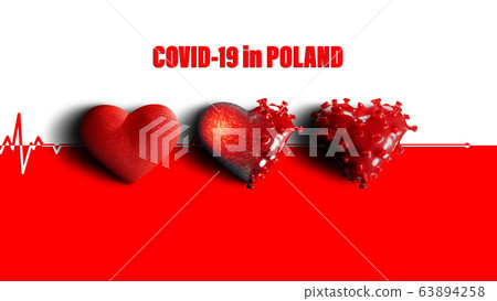Coronavirus, covid19, heart 63894258