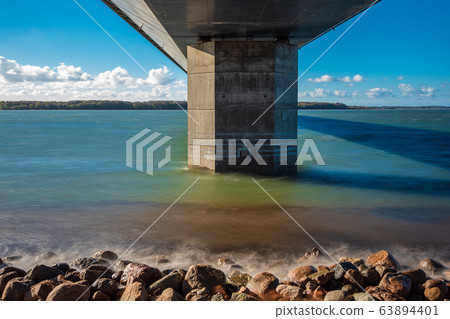 A bridge between Seeland und Falster in Denmark A bridge between Seeland und Falster in Denmark 63894401