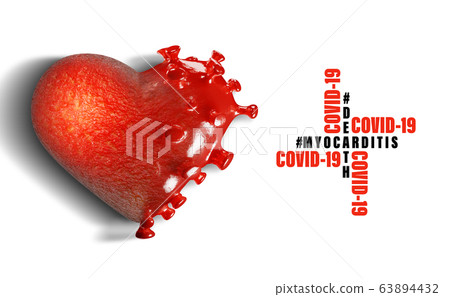 Coronavirus, heart, disease 63894432