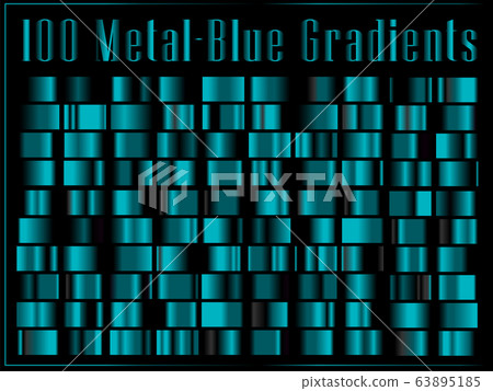 Big gradients set collection, simple backgrounds - Stock Illustration ...