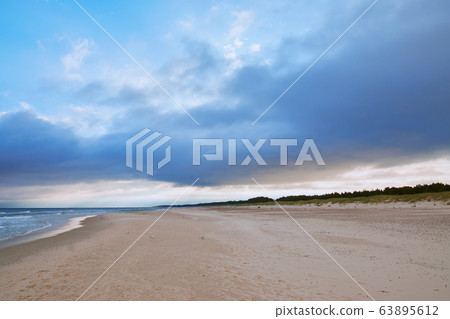Leba Baltic sea coast 63895612
