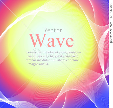 Beauty sunlight effect, colorful abstract background with white air element 63896388