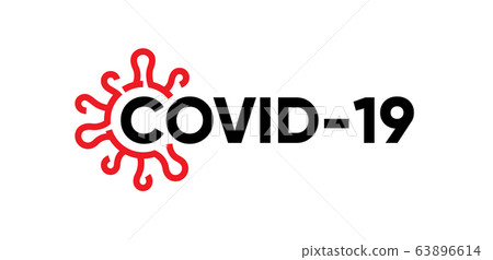 Concept Logo of Covid-19 Coronavirus. Official Name for Coronavirus 2019 Concept Logo of Covid-19 Coronavirus. Official Name for Coronavirus 2019 63896614