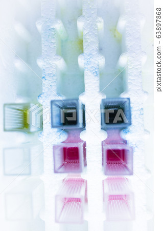 Test tubes in laboratory for covid19 Test tubes in laboratory for covid19 63897868