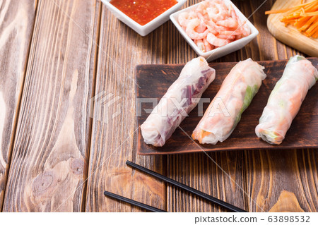 Vietnamese spring rolls Vietnamese spring rolls 63898532