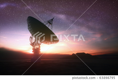 Giant Satellite Dishe for Signal From Space Giant Satellite Dishe for Signal From Space 63898795