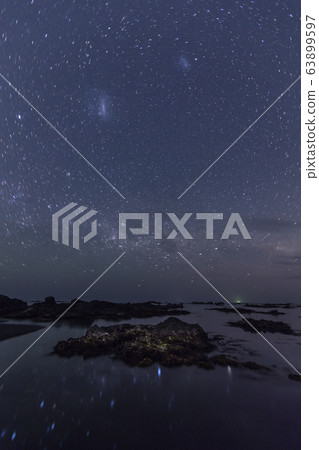 New Zealand Wellington Red Rocks Starry Sky New Zealand Wellington Red Rocks Starry Sky 63899597