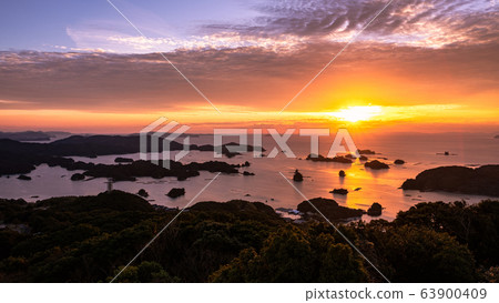 九十九島/石岳天文台黃昏 九十九島/石岳天文台黃昏 63900409
