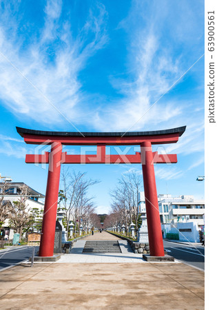 鶴岡八man宮神社鳥居(神奈川縣鎌倉市)截至2020年3月 鶴岡八man宮神社鳥居(神奈川縣鎌倉市)截至2020年3月 63900561
