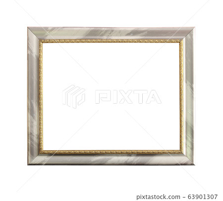 antique frame isolated on white background 63901307