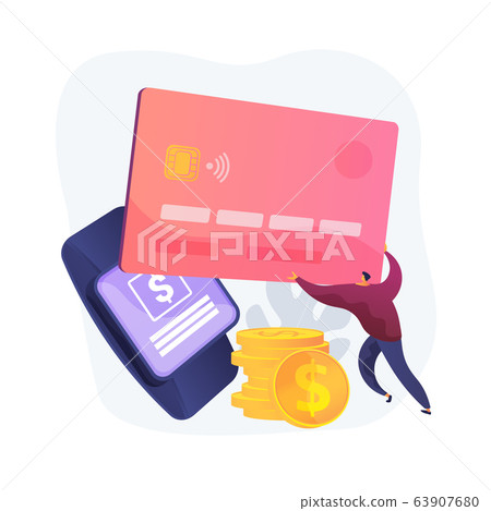 Contactless payment vector concept metaphor Contactless payment vector concept metaphor 63907680