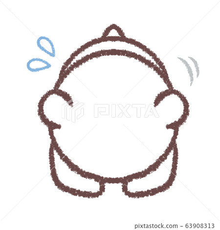 Prostrate polar bear sweat - Stock Illustration [63908313] - PIXTA