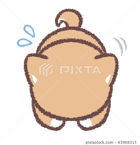 Prostrate Shiba Inu sweat Prostrate Shiba Inu sweat 63908315