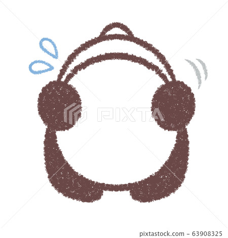 Prostrate panda sweat 63908325