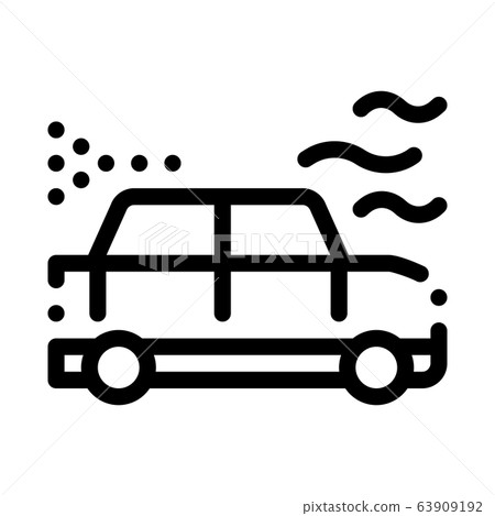 air cleaning machine icon vector outline illustration air cleaning machine icon vector outline illustration 63909192