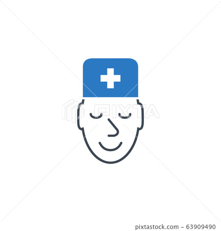 Doctor related vector glyph icon. - Stock Illustration [63909490] - PIXTA