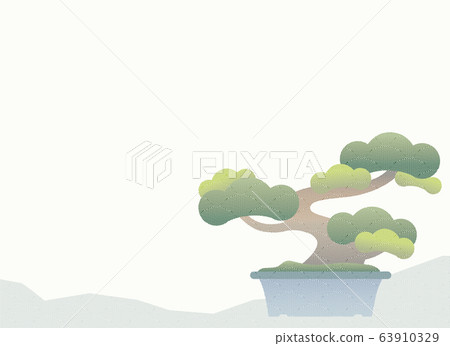 盆景插圖：松 63910329