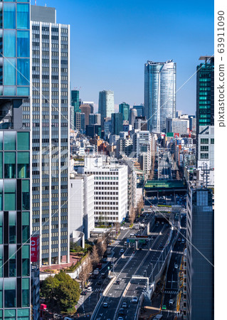 東京 東京都市風景 港區 照片素材 圖片 圖庫