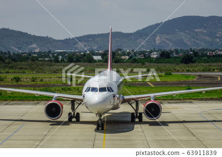 Airbus A320 airplane of Vietjet Air Airbus A320 airplane of Vietjet Air 63911839