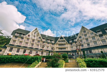 Mountain resort in Dalat, Vietnam Mountain resort in Dalat, Vietnam 63912570
