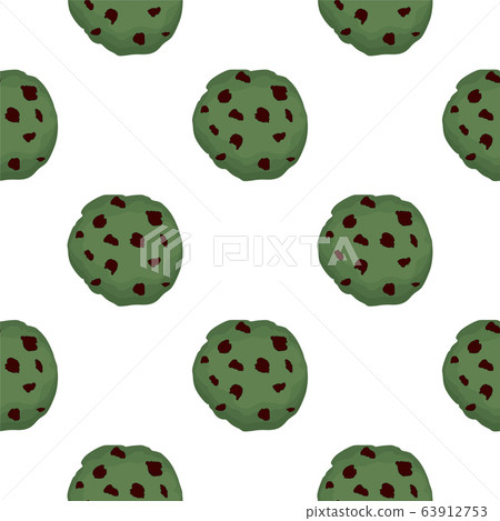 Illustration on theme big set identical biscuit, 63912753