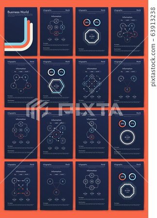 Modern infographic vector elements for business Modern infographic vector elements for business 63913238