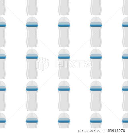 kit baby milk in clear bottle with rubber pacifier 63915078