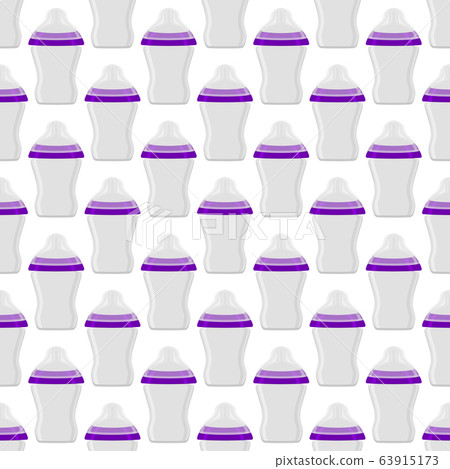 kit baby milk in clear bottle with rubber pacifier kit baby milk in clear bottle with rubber pacifier 63915173