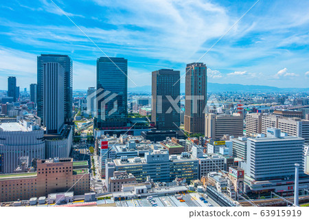 Skyscrapers in Umeda Skyscrapers in Umeda 63915919