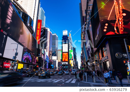 "New York" Times Square, the center of the world 63916279