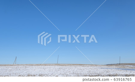 Landscape snowy panorama Landscape snowy panorama 63916765