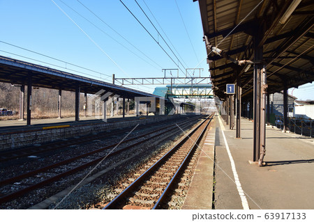 早春北海道登別JR登別站的照片 早春北海道登別JR登別站的照片 63917133