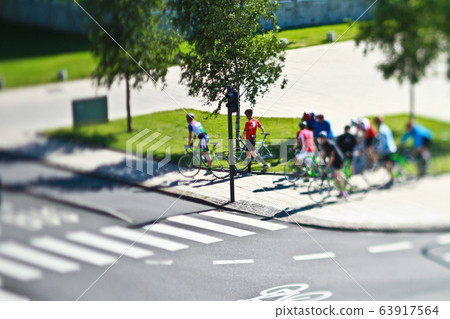 View of a town View of a town 63917564