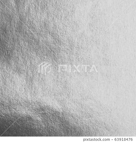 Silver foil shiny metal texture background wrapping paper for wallpaper decoration element 63918476