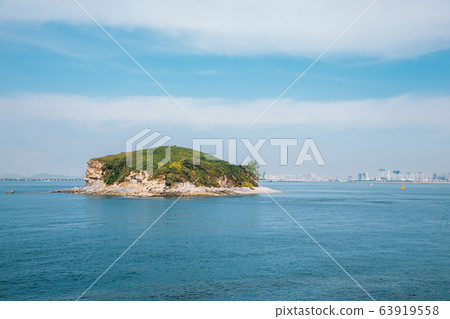 keungariseom island and sea from Sihwa Narae Tidal Power Park & Service area in Ansan, Korea keungariseom island and sea from Sihwa Narae Tidal Power Park & Service area in Ansan, Korea 63919558