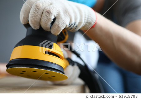 Carpenter working using best equipment Carpenter working using best equipment 63919798