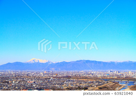 岐阜市和伊丘山的景觀 63921040