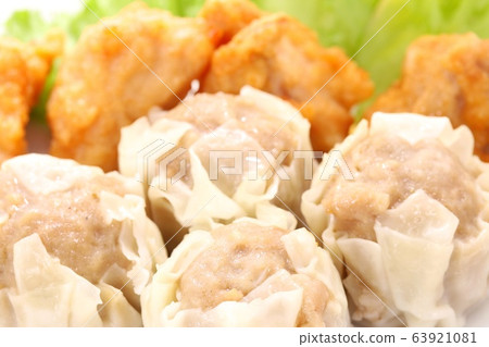 Shiumai fried chicken side dish 63921081