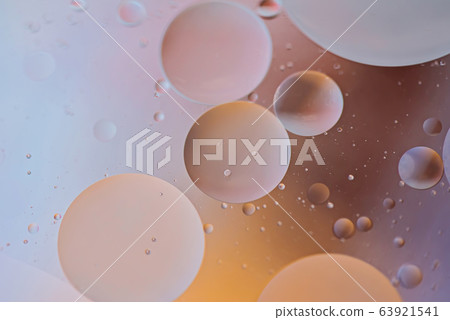 Orange and gray abstract background picture made with oil, water and soap Orange and gray abstract background picture made with oil, water and soap 63921541