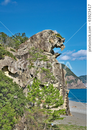 [Lion rock] Izumachi, Kumano City, Mie Prefecture 63923417
