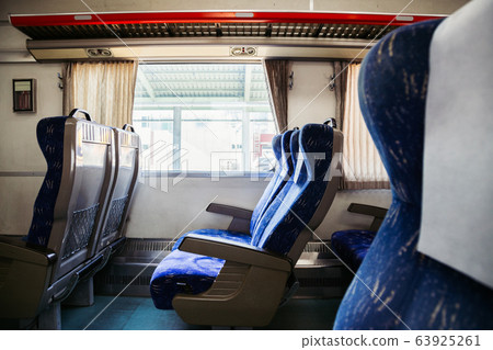 Inside the train in Korea Inside the train in Korea 63925261