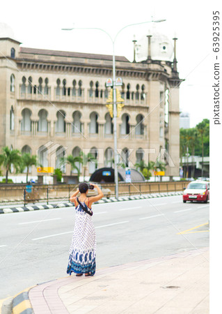 The Kuala Lumpur railway station. Malayan railways 63925395